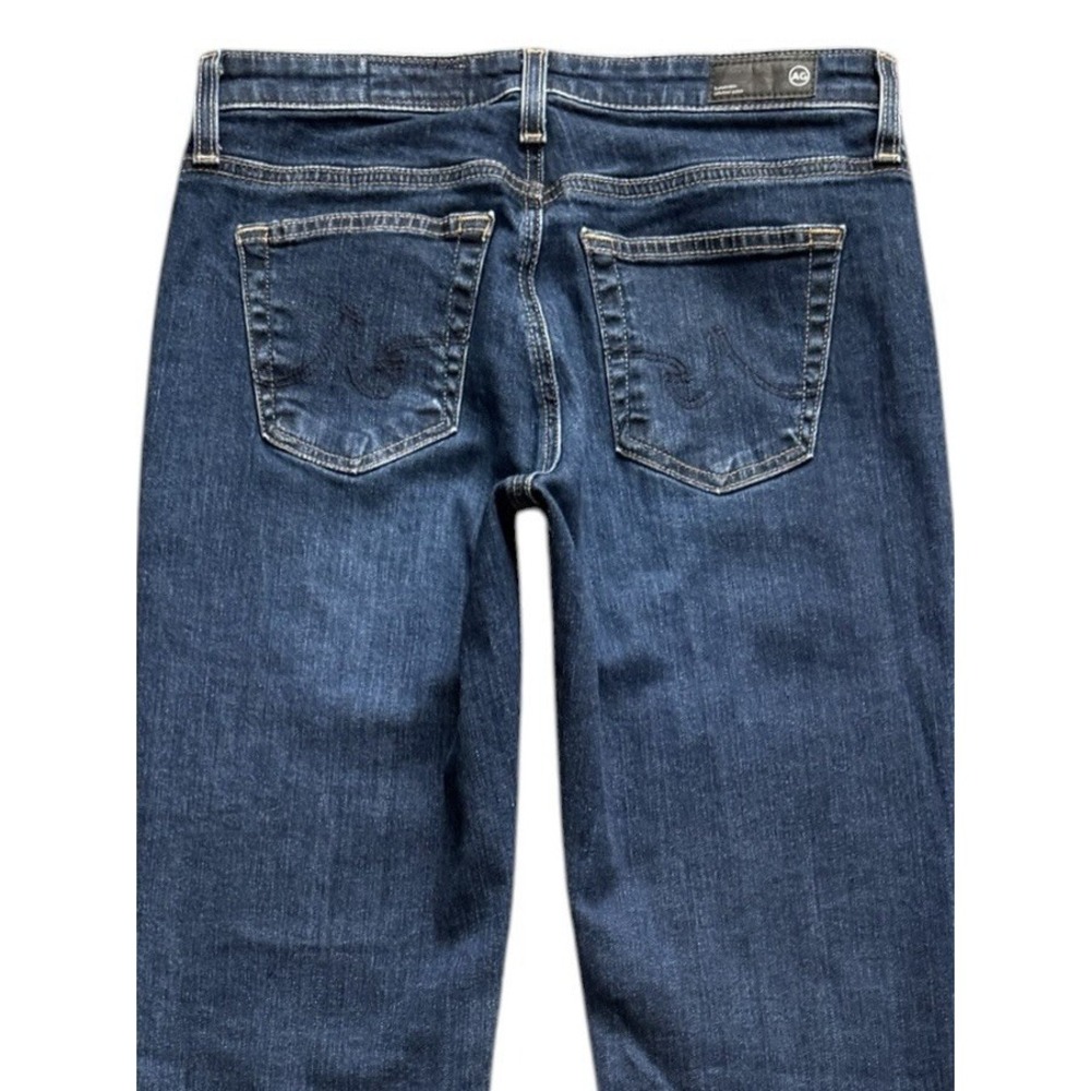 AG Angel Low Rise Boot Jeans Womens 28 Blue Stretch Japanese Fabric - Picture 7 of 14